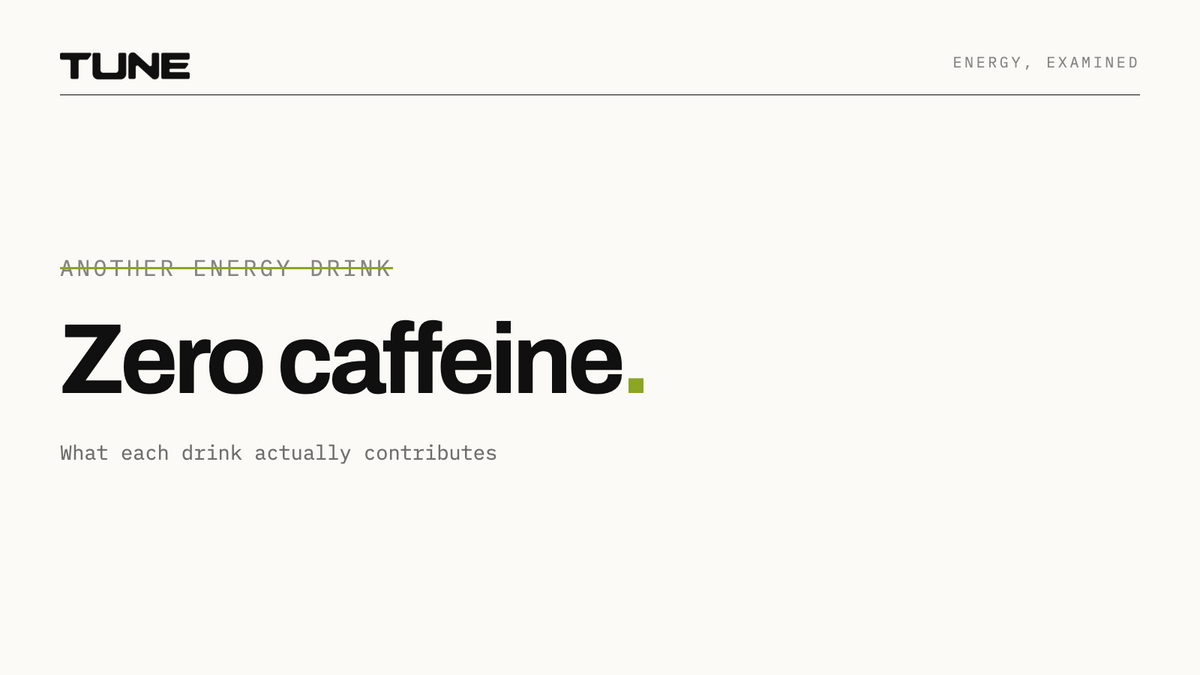 Zero caffeine